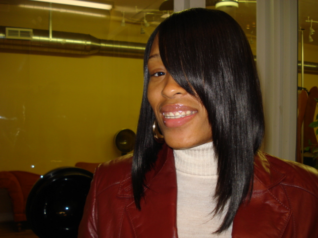 sewn in hair extensions. savad#39;s hair studio Sew in